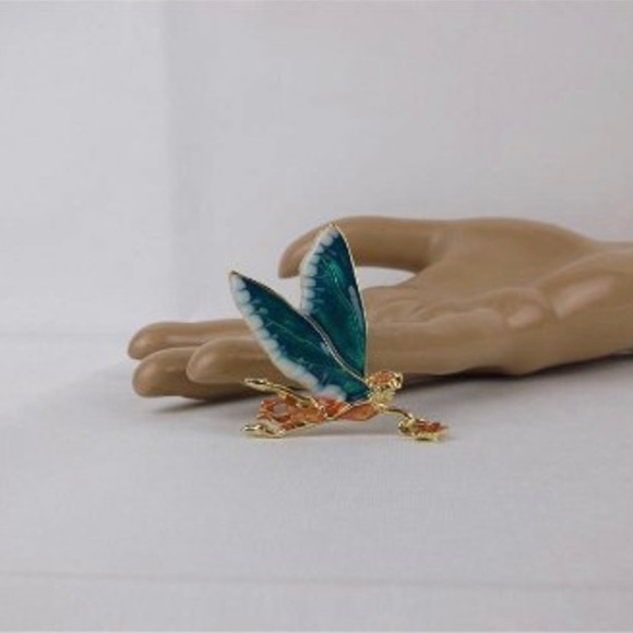 Enameled Twinkle Fairy Brooch - Picture 2 of 2